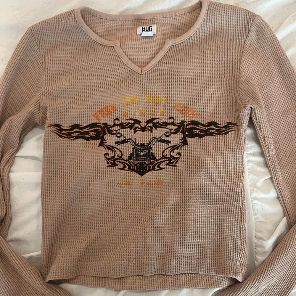 bdg brown long sleeve